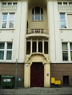 Detail of portal and loggia