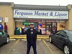 Frank Leon Roberts, Ferguson, Missouri, October 2014.