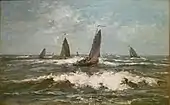 The wave (La vague), ca. 1926, oil on canvas, 51 × 85&nbsp;cm