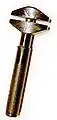 A type called a French key in some times and places