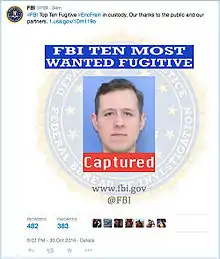 Eric Matthew Frein wanted poster