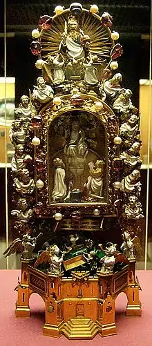 Room 2a – Holy Thorn Reliquary, made in Paris, c. 1390s AD