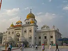 Gurudwara Bangla Sahib is one of the most prominent Sikh gurdwara in Delhi, India and known for its association with the eighth Sikh Guru, Guru Har Krishan, as well as the pool inside its complex, known as the "Sarovar."