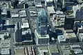 Aerial view of Frost Tower from 1,500&nbsp;ft (457&nbsp;m)