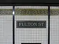 Track side name mosaic