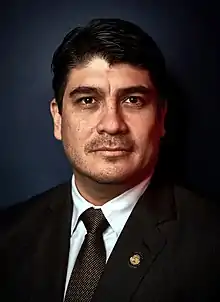 &nbsp;Costa RicaCarlos Alvarado Quesada *2018–2022
