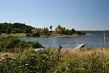 Typical landscape Aspö island