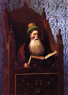 Mufti delivering a sermon