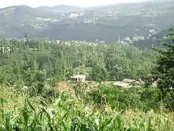 A panoramic view of Gölköy