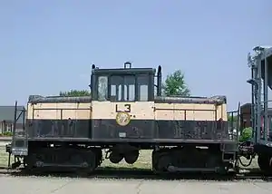 GE 45-ton switcher.