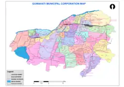 Guwahati Metropolis Map