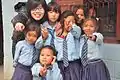 School girls in Nepal