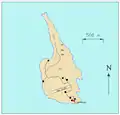 Map of Gabo Island