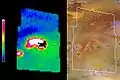 Near-infrared thermal emission from Thor in October 2001
