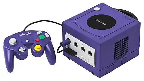 Indigo GameCube and controller