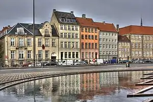 Gammel Strand seen from Bertel Thorvaldsens Plads