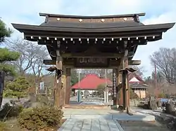 Ganjo-ji temple in Nirasaki