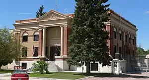 Garden County Courthouse in Oshkosh