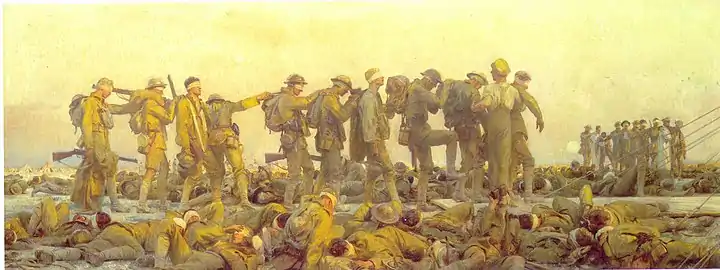 Gassed, 1919, by John Singer Sergeant