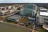 Aerial view of the Gaylord Resort & Convention Center.
