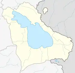 Geghamavan is located in Gegharkunik