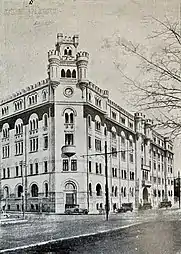 Rare examples of late Historicism - Gendarmerie Inspectorate Building, Bucharest, 1930, by Ion Mandi