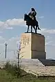Genghis Khan in Buyant-Ukhaa International Airport