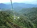 Cabin view from lower station.