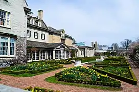 Gardens at the Eastman Museum