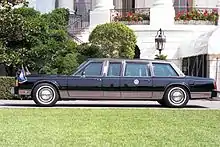 Parked at the White House