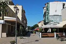 Gevgelija town centre