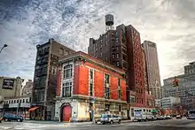  Photograph of Firehouse, Hook and Ladder Company 8, the New York City firehouse used for the exterior of the Ghostbusters headquarters