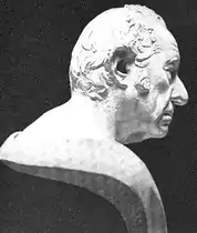 John H. I. Browere's life mask portrait of Stuart, c. 1825