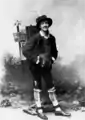 Alexander Girardi as Adam in Carl Zeller's Der Vogelhändler
