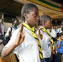 Image 30Girl Scouts in the Central African Republic