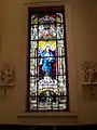 Stained glass window 4: St. Mary
