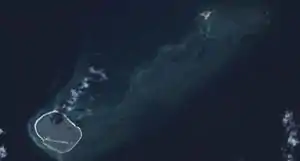 Satellite image of the islands