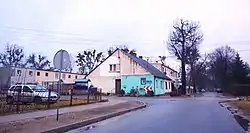 Road in Gołaszyn