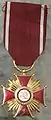 Gold Cross of Merit issued by the People's Republic
