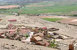 View from the hill.