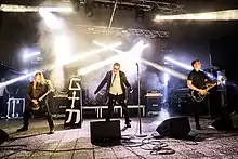 Gothminister live at Nocturnal Culture Night, 2018 in Germany