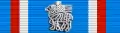 Ribbon bar of the Gotland Regiment (P 18) Commemorative Medal
