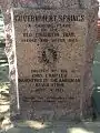 Monument by the Daughters of the American Revolution.