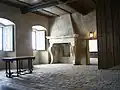 Room with fireplace 1.