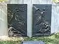 Karl Krause (bronze reliefs by Adolf Lehnert)