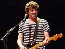 Coxon performing live in 2012