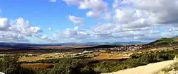 Graja de Campalbo, Cuenca, Spain-  Panoramic view.