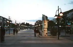 Gran Vía, the pedestrianized centre of Majadahonda