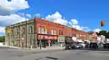 Corner of William and Grand River (right)