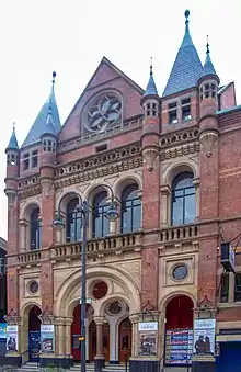 exterior of a neo-classical theatre